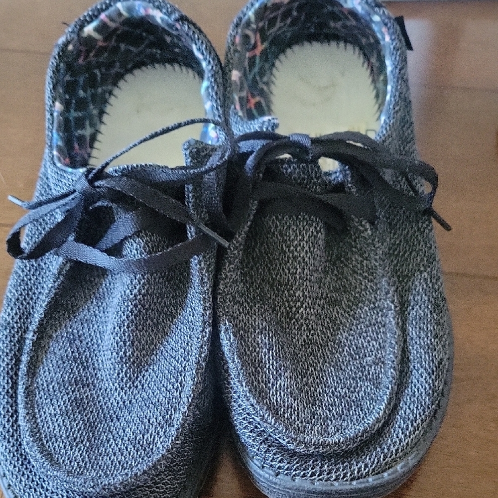 Hey Dude Multicolor Knit Slip-On Shoes